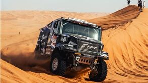 Fiúza, que navega para o piloto lituano Vaidotas Zala (Iveco), terminou a 12.ª e penúltima etapa na segunda posição