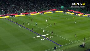 Grande passe de Gonçalo Inácio e Geny a bisar em 5 minutos no Sporting-Casa Pia