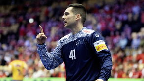 Gustavo Capdeville ao serviço da Seleção Nacional