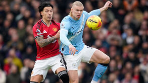 Lisandro Martinez (Manchester United) e Haaland (Manchester City)