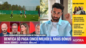 Rafael Soares: «Rafa não é um jogador para o futuro e para o presente o Benfica tem pouco para fazer»