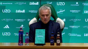 Mourinho: «Foi uma primeira parte muito, muito boa...»