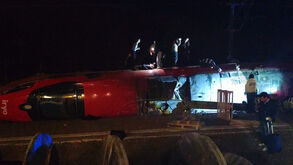 Descarrilamento de comboio de alta velocidade em Espanha