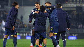 Jogadores do FC Porto festejam depois da vitória sobre o V. Guimarães