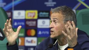 Luís Enrique, treinador do PSG