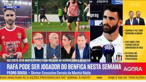 Pedro Sousa: «Vejo André Luiz, Prestianni, Schjelderup, Lopes Cabral, Lukebakio... Rafa Silva é melhor do que estes todos»