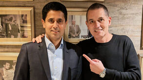 Nasser Al-Khelaïfi no Solar dos Presuntos