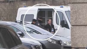 O momento em que Fernando Madureira chega ao Tribunal da Relação