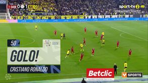 Só faltam 40 para os 1000: Cristiano Ronaldo chega aos 960 golos assistido por João Félix