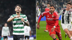 Sporting venceu o PSG e Benfica perdeu com a Juventus