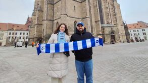 Vasco e Raquel Fontes em Plzen