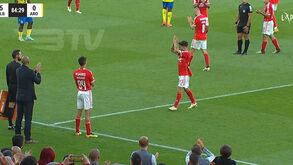 Ovação estrondosa e até lágrimas na bancada: como foi a despedida de Rafa do Benfica em maio de 2024