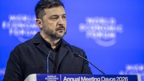 Zelensky critica líderes europeus em Davos por inação face à Rússia