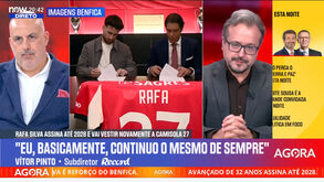 «Para 45 ou 60 minutos a dar cabo dos defesas... a diferença de Rafa Silva para os outros é muito grande»