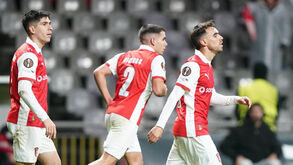 Equipa do Braga joga contra o Nottingham para a Liga Europa