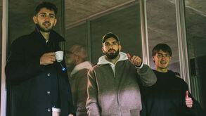 Tiknaz, Barisic e Merheg no camarote do Municipal de Braga