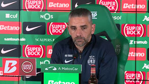 A breve resposta de Rui Borges sobre o adeus de St. Juste ao Sporting