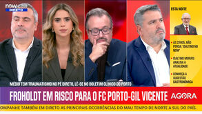 Vitor Pinto sobre a lesão de Froholdt