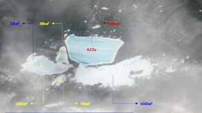 Imagens de satélite da China mostram desintegração do que já foi o maior iceberg do mundo