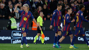 Dani Olmo a celebrar 