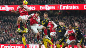 Momento do Arsenal-Manchester United