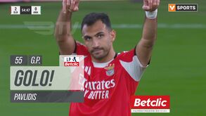 Lopes Cabral conquista penálti e Pavlidis aumenta a vantagem do Benfica frente ao Estrela