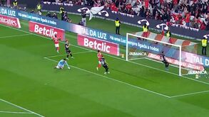 Lopes Cabral fez assim o seu primeiro golo pelo Benfica e pediu desculpa após marcar