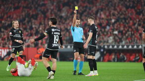 David Silva no Benfica-E. Amadora