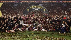 Flamengo  é a equipa a bater  depois de ter  conquistado  o campeonato  brasileiro  em 2025