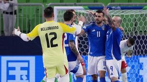 Itália vence Polónia em jogo de futsal