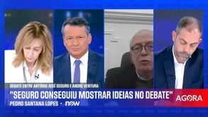 Santana Lopes: «Seguro aguentou-se bem e veio com pose de presidente. Tentou remeter Ventura para o papel de líder partidário»