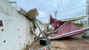 Presidente do Oriental lamenta destruição das infraestruturas e deixa preocupação: «O muro de betão poderá ter sofrido danos...»