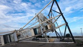 Efeitos da depressão Kristin na Figueira da Foz