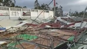 Assustador: complexo do Marinhense ficou totalmente destruído