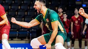 Gonçalo Gomes celebra ponto 