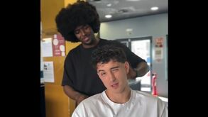 Visual afinado para a noite de gala: craques do Benfica foram ao barbeiro antes da 'final' com o Real Madrid