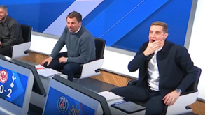 Nem apresentador nem comentadores da Sky Sports estavam a perceber o que se passava na Luz...