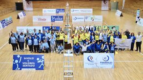 Celebração do voleibol sentado em Viana do Castelo
