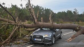 Efeitos da depressão Kristin nas Caldas da Rainha