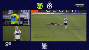 Um registo... para esquecer: Josué viu o primeiro vermelho da nova época do Brasileirão após esta entrada