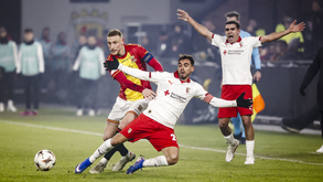 Ricardo Horta durante o Go Ahead Eagles-Sp. Braga