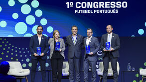 Óscar Tojo, Helena Pires, Reinaldo Teixeira, Pedro Silva e Jorge Vicente