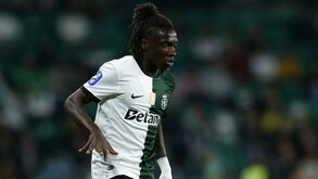 Gombrahi estreou-se pela equipa principal do Sporting na Allianz Cup