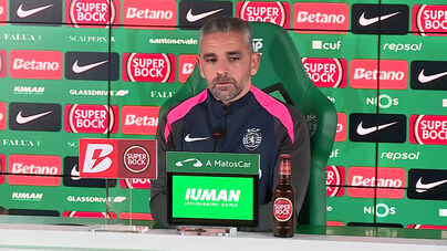 Rui Borges e os avisos aos jogadores «Não sou polícia nem sargento...»