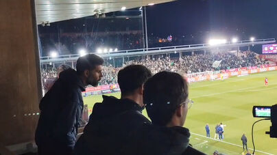 Luís Neto em 'bate boca' com adeptos do Gil Vicente 