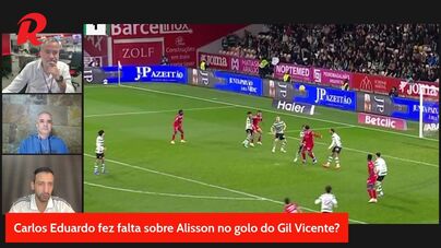 Apito Record: vermelho e golo em Barcelos, penáltis na Luz - quem foi beneficiado?