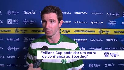 Pereirinha: «Allianz Cup pode dar um extra de confiança ao Sporting»