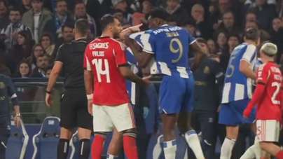 Samu mostrou símbolo do FC Porto a Pavlidis e deixou provocação: «Respeita»