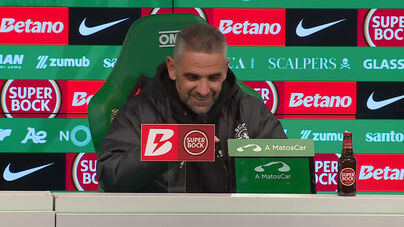 Rui Borges elogia Daniel Bragança e analisa Luís Guilherme: «Vai melhorar com o tempo. É um menino...»