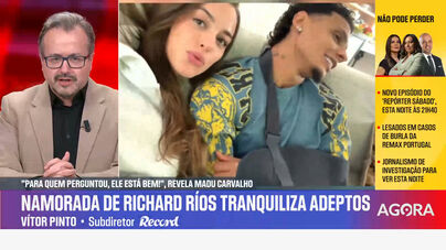 Vítor Pinto e a publicação da namorada de Ríos: «Estão de volta os tempos da Amanda Veríssimo»